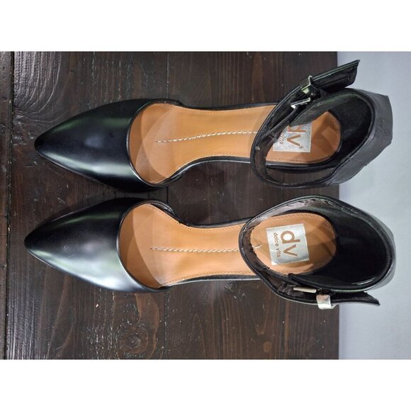 NWOB Dolce Vita Women's Odetta Black Leather Fashion Stiletto Shoes/Sz. 9.5 - Picture 11 of 11